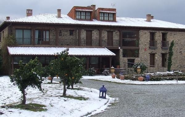 Hotel Rural Pena Del Alba Arroyomolinos de la Vera Kültér fotó